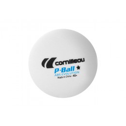 Cornilleau Palline Ping-Pong P-Ball ABS Evolution 1* ITTF Bianche 72 pz